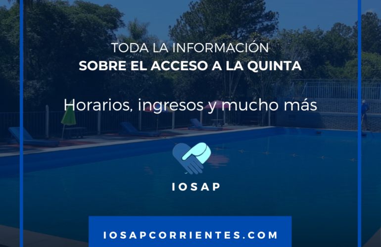 Información sobre el Ingreso a la Quinta, temporada 2023